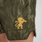 Leone - BASIC 2 KICK SHORTS - Green - Муай Тай Шорти - AB970